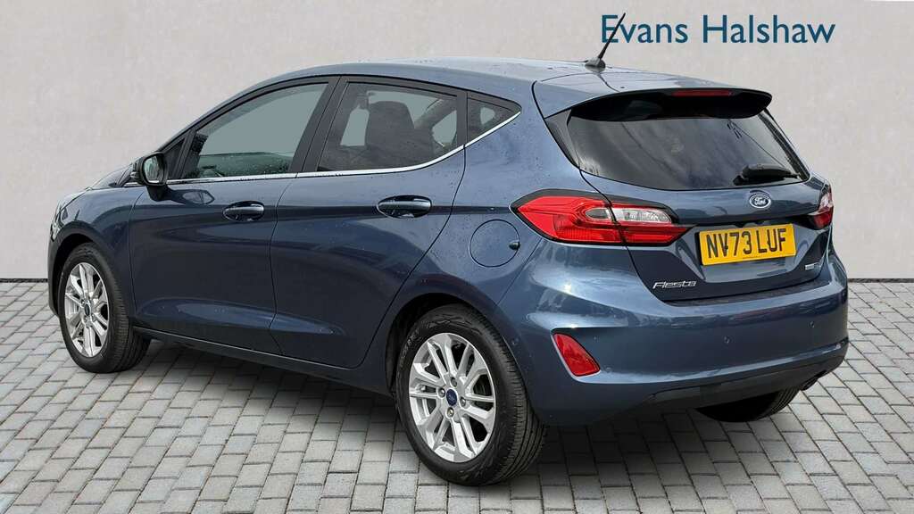 Ford Fiesta 1.0 Ecoboost Hybrid Mhev 125 Titanium 2024 Blue #2