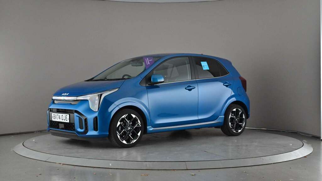 Kia Picanto 1.2 Gt-line S 2024 Blue #3
