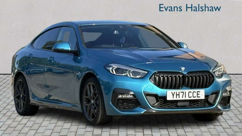 BMW 2 Series 218I 136 M Sport Dct 2022 YH71CCE Blue