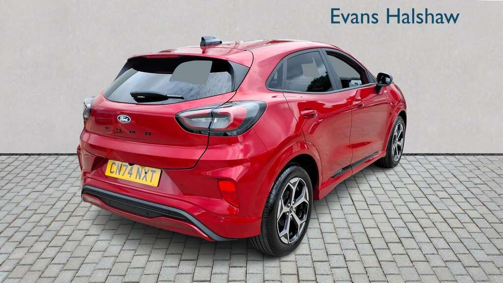 Ford Puma 1.0 Ecoboost Hybrid Mhev St-line 2024 Red #3