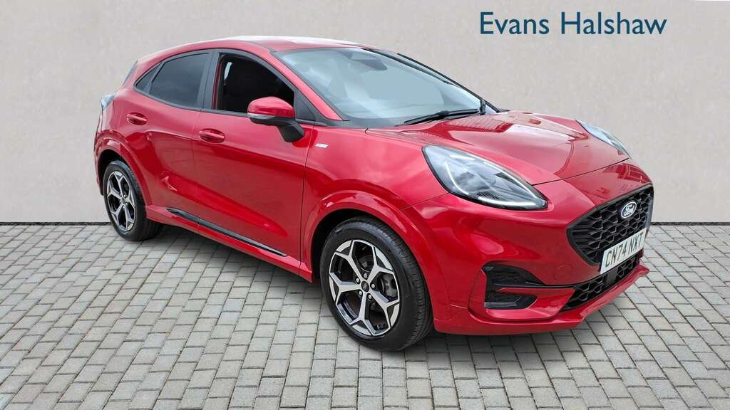 Ford Puma 1.0 Ecoboost Hybrid Mhev St-line 2024 Red