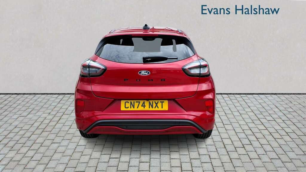 Ford Puma 1.0 Ecoboost Hybrid Mhev St-line 2024 Red #4