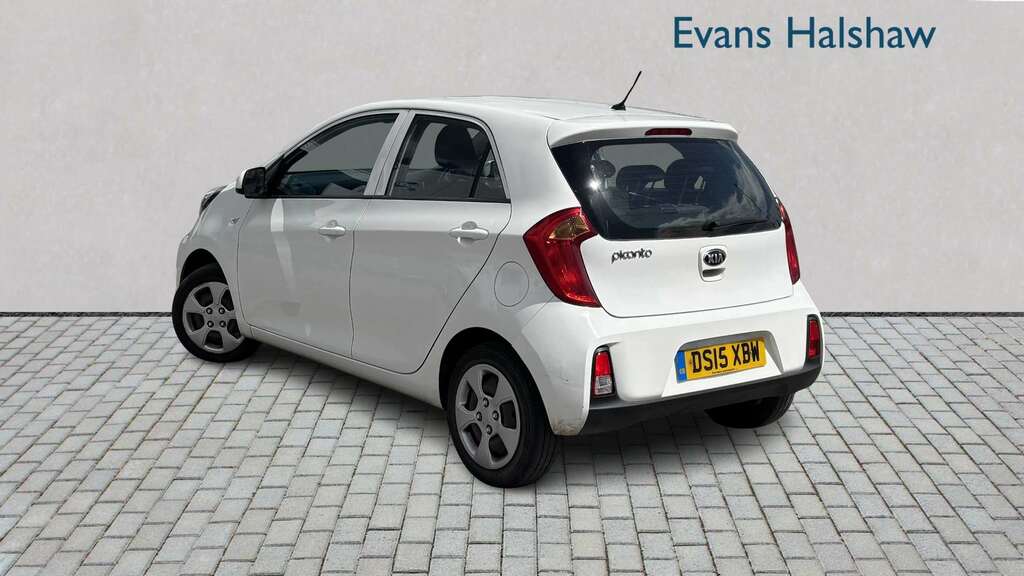 Kia Picanto 1.0 1 2015 White #2