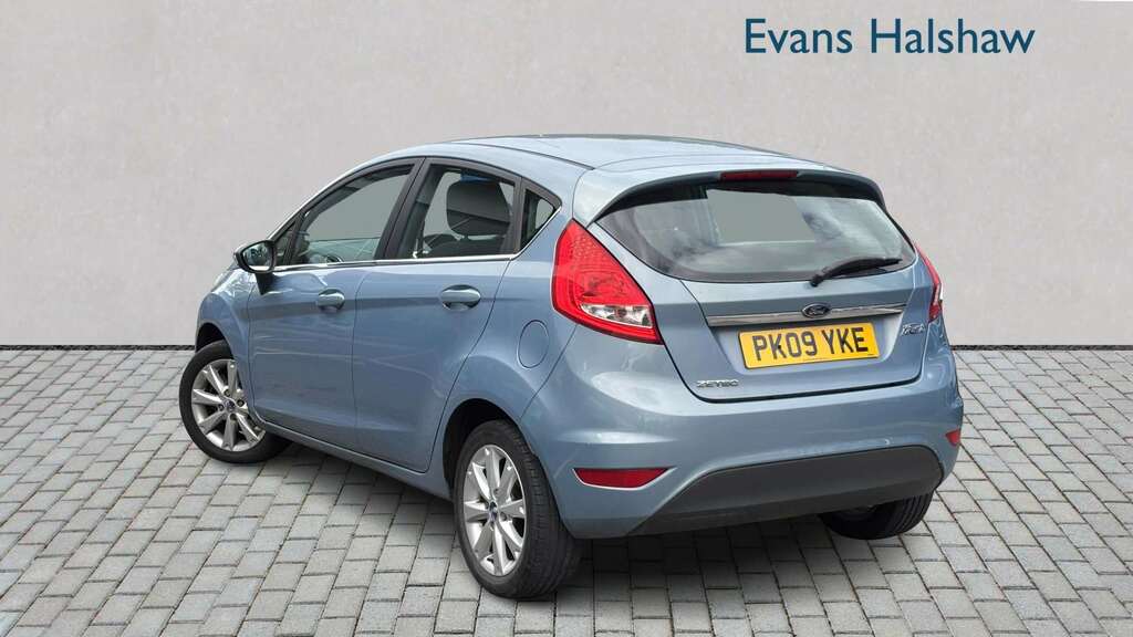 Ford Fiesta 1.25 Zetec 82 2009 Blue #2