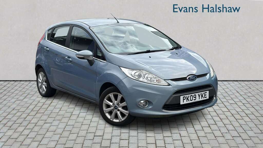 Ford Fiesta 1.25 Zetec 82 2009 Blue