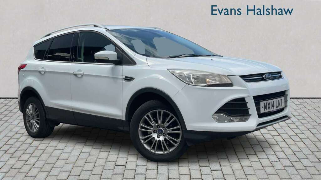 Ford Kuga 2.0 Tdci Titanium X Awd Euro 5 White #1