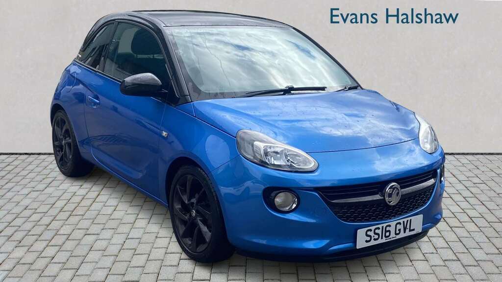 Vauxhall Adam 1.2I Energised 2016 Blue