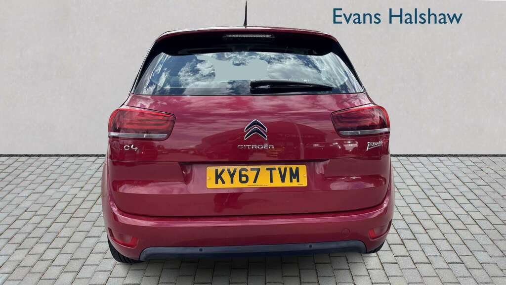 Citroen C4 Picasso 1.6 Bluehdi Touch Edition 2017 Red #6