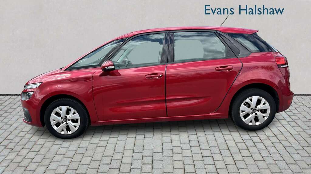 Citroen C4 Picasso 1.6 Bluehdi Touch Edition 2017 Red #4
