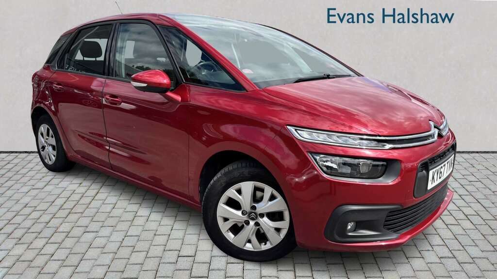 Citroen C4 Picasso 1.6 Bluehdi Touch Edition 2017 Red