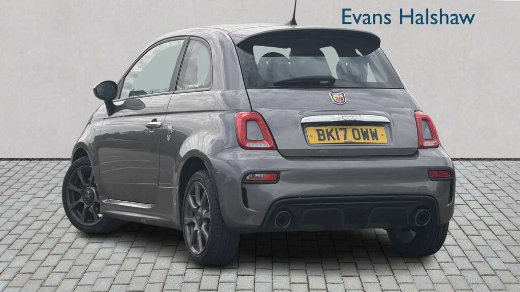 Abarth 595 1.4 T-jet 145 2017 BK17OWW Grey #2
