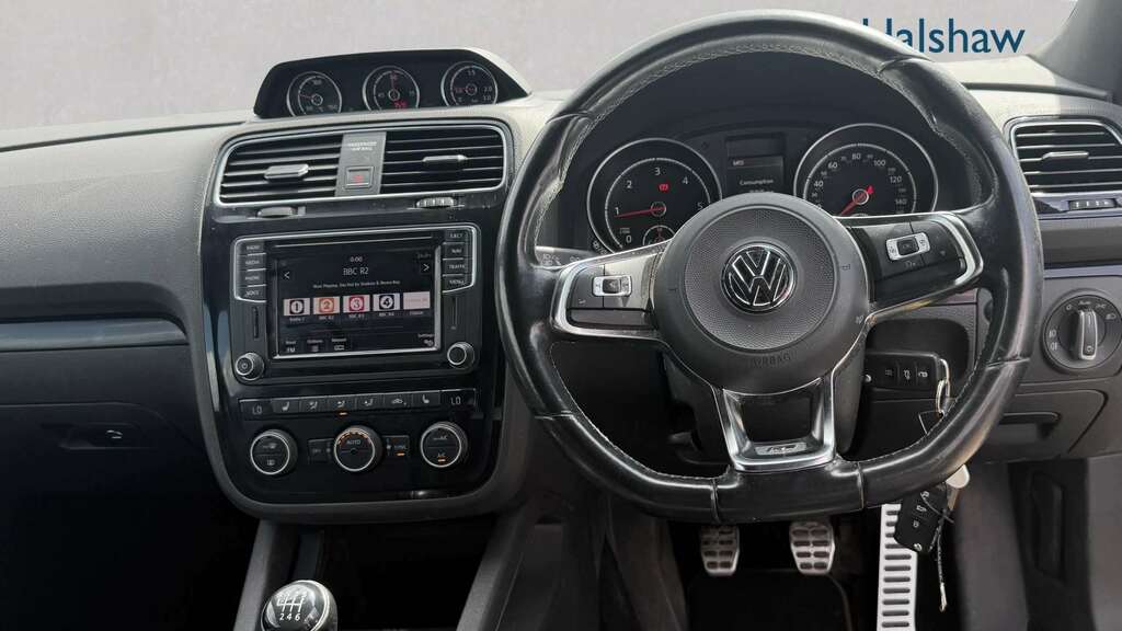 Volkswagen Scirocco 2.0 R-line Black Edition Tdi Dsg Bmt 150 Bhp Black #9