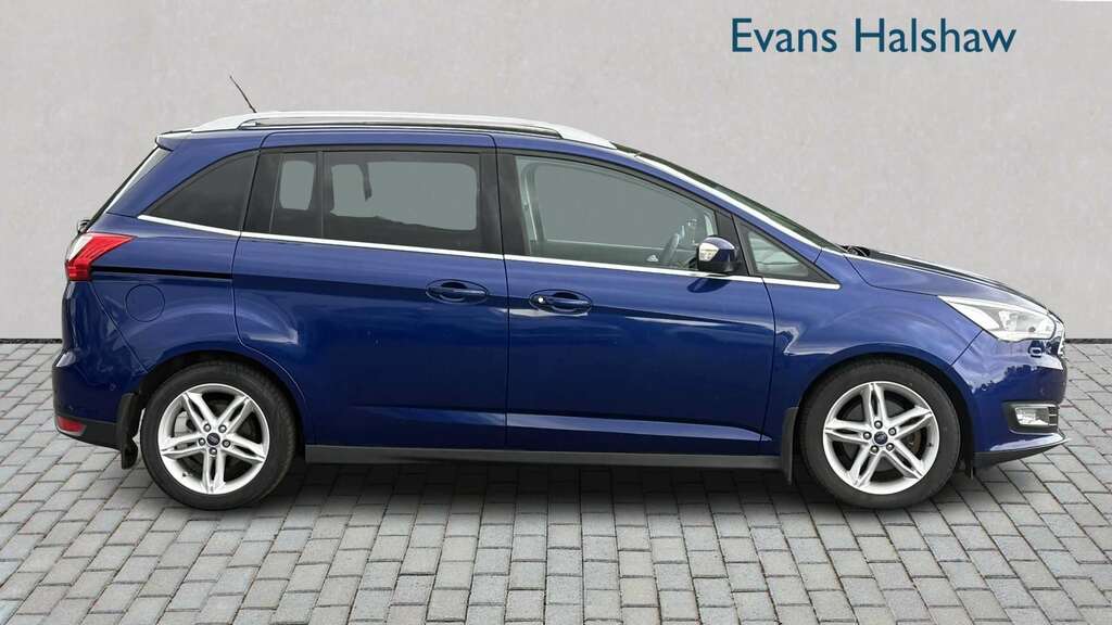 Ford Grand C-Max 1.0 Ecoboost 125 Titanium X 2018 Blue #4
