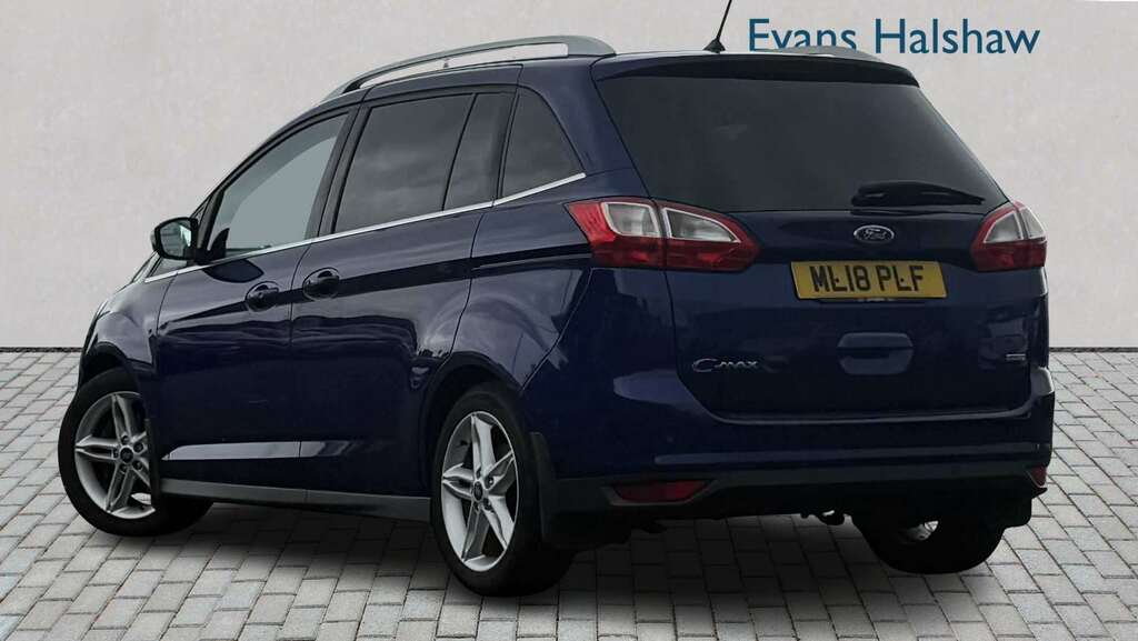 Ford Grand C-Max 1.0 Ecoboost 125 Titanium X 2018 Blue #2