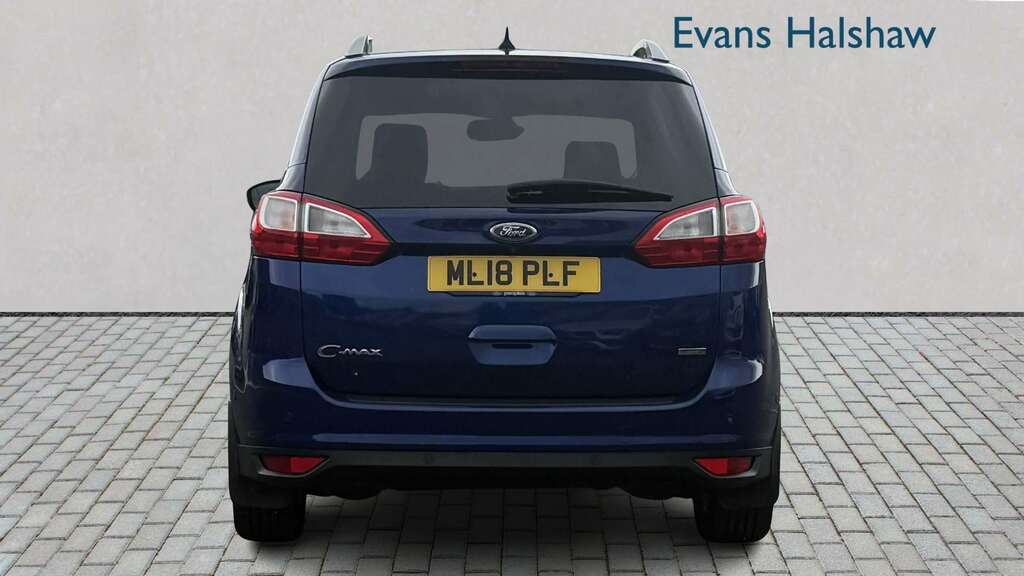 Ford Grand C-Max 1.0 Ecoboost 125 Titanium X 2018 Blue #3