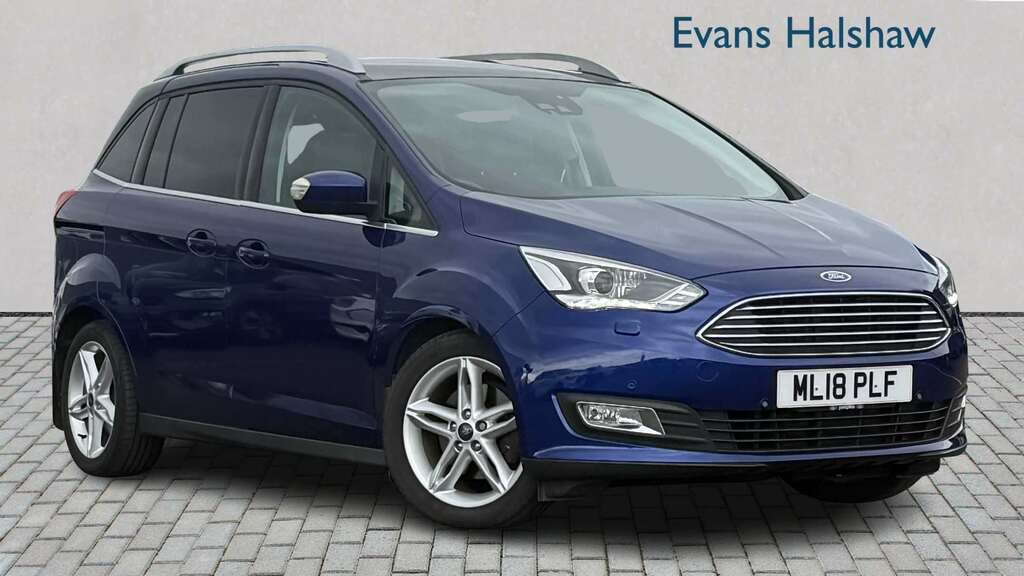 Ford Grand C-Max 1.0 Ecoboost 125 Titanium X 2018 Blue