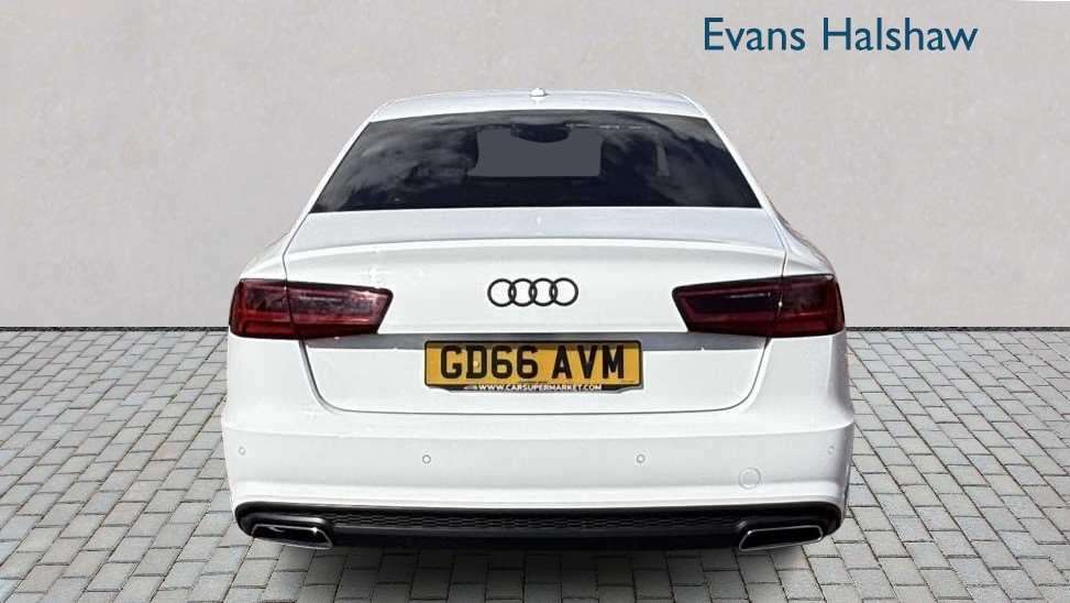 Audi A6 2.0 Tdi Ultra Black Edition S Tronic 2016 White #5