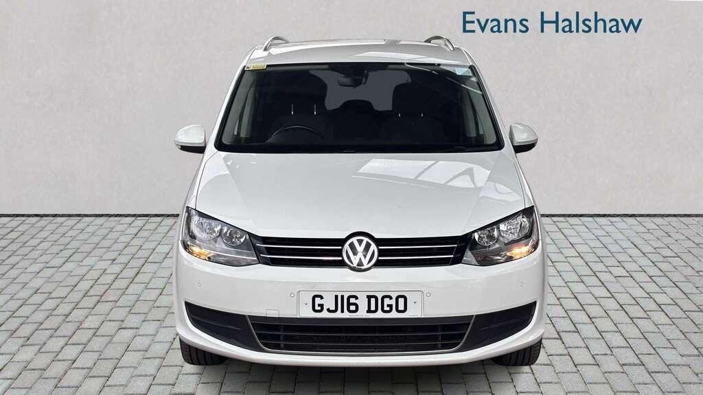 Volkswagen Sharan 2.0 Tdi Cr Bluemotion Tech 150 Se Dsg 2016 White #3