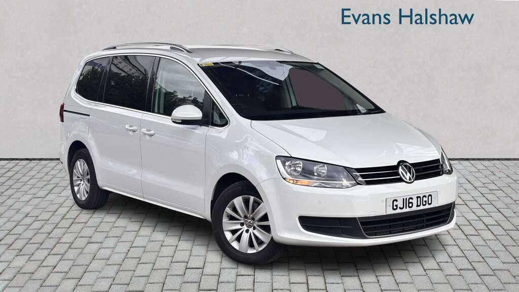 Volkswagen Sharan 2.0 Tdi Cr Bluemotion Tech 150 Se Dsg 2016 White