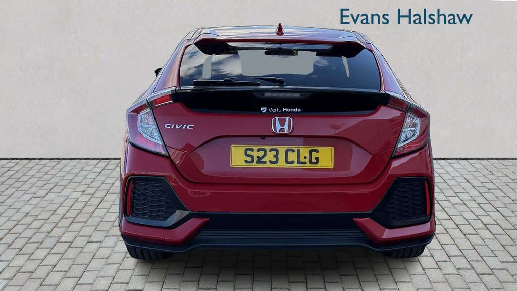 Honda Civic 1.0 Vtec Turbo Ex 2018 Red #5