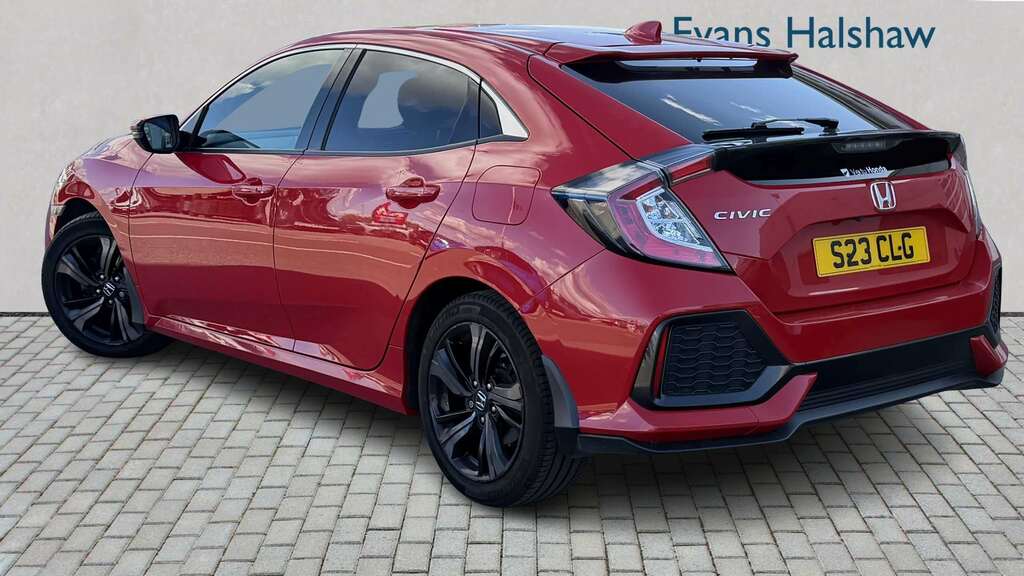 Honda Civic 1.0 Vtec Turbo Ex 2018 Red #2