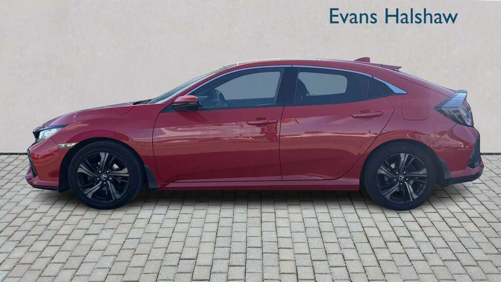 Honda Civic 1.0 Vtec Turbo Ex 2018 Red #3