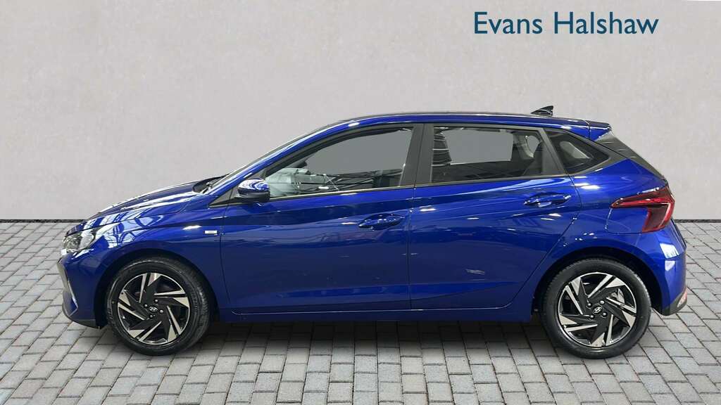 Hyundai I20 1.0T Gdi 48V Mhd Se Connect 2022 Blue #3
