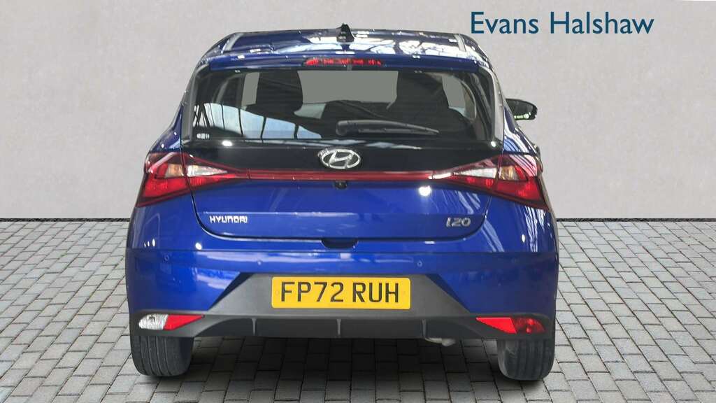 Hyundai I20 1.0T Gdi 48V Mhd Se Connect 2022 Blue #5