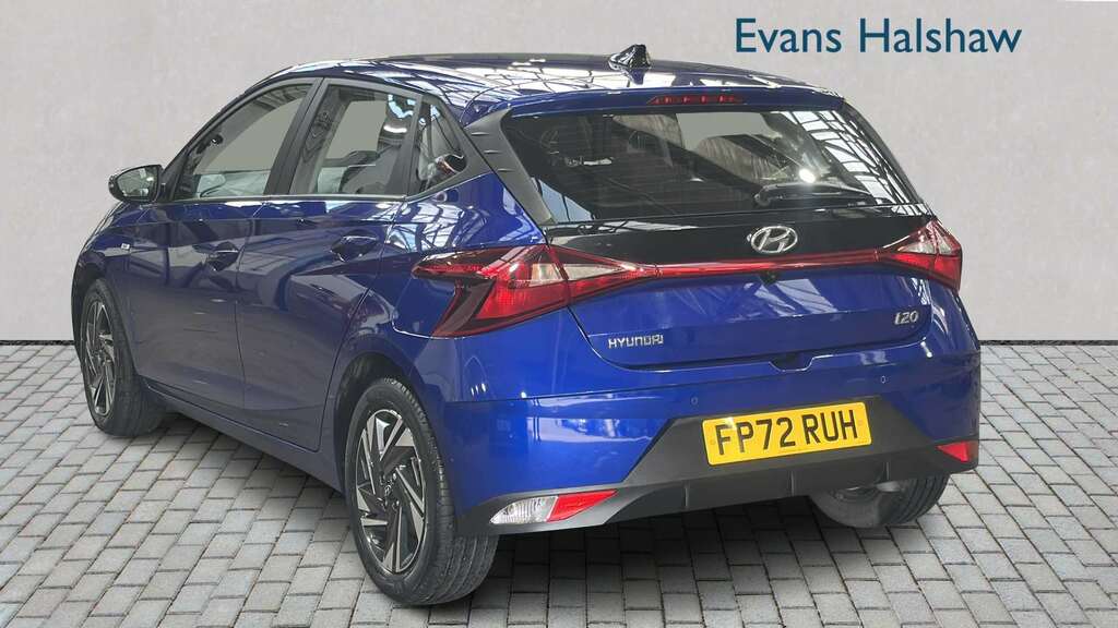 Hyundai I20 1.0T Gdi 48V Mhd Se Connect 2022 Blue #2