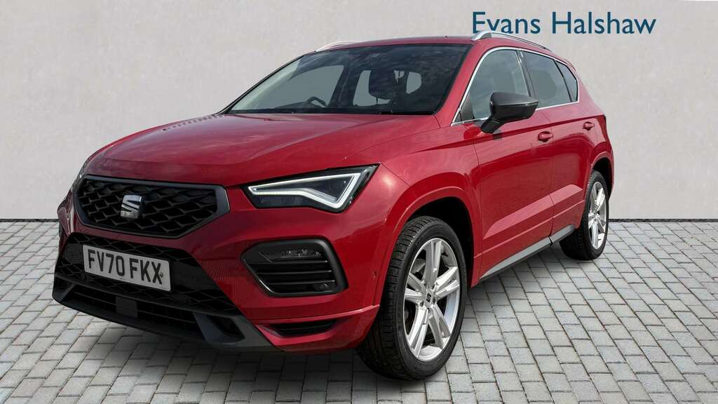 Seat Ateca 2.0 Tdi 150 Fr 2020 FV70FKX Red #3