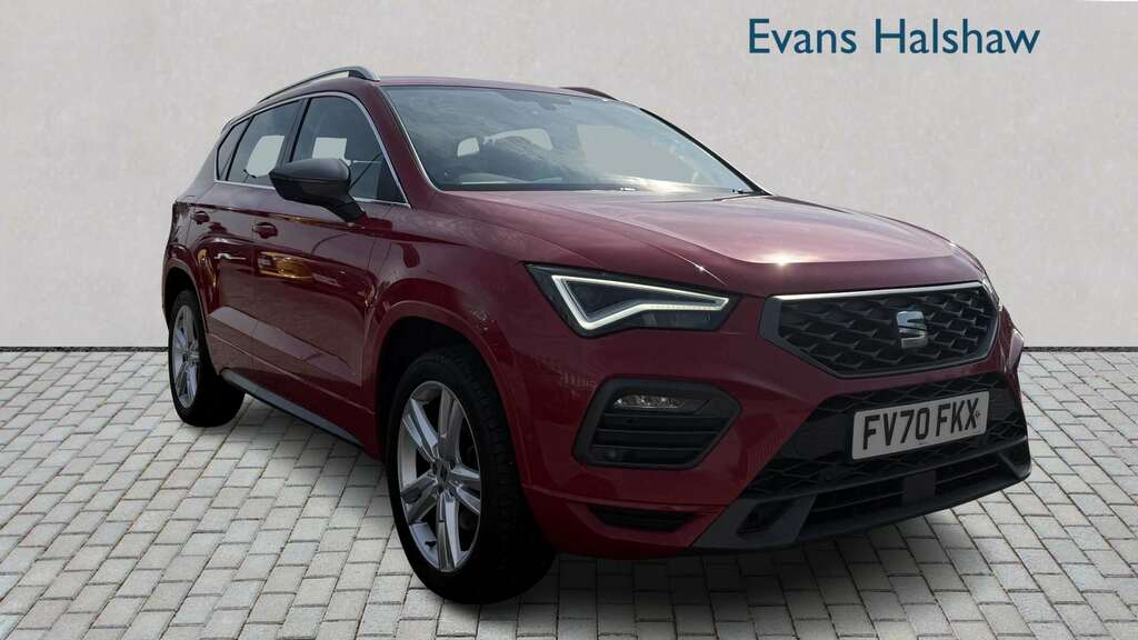 Seat Ateca 2.0 Tdi 150 Fr 2020 FV70FKX Red