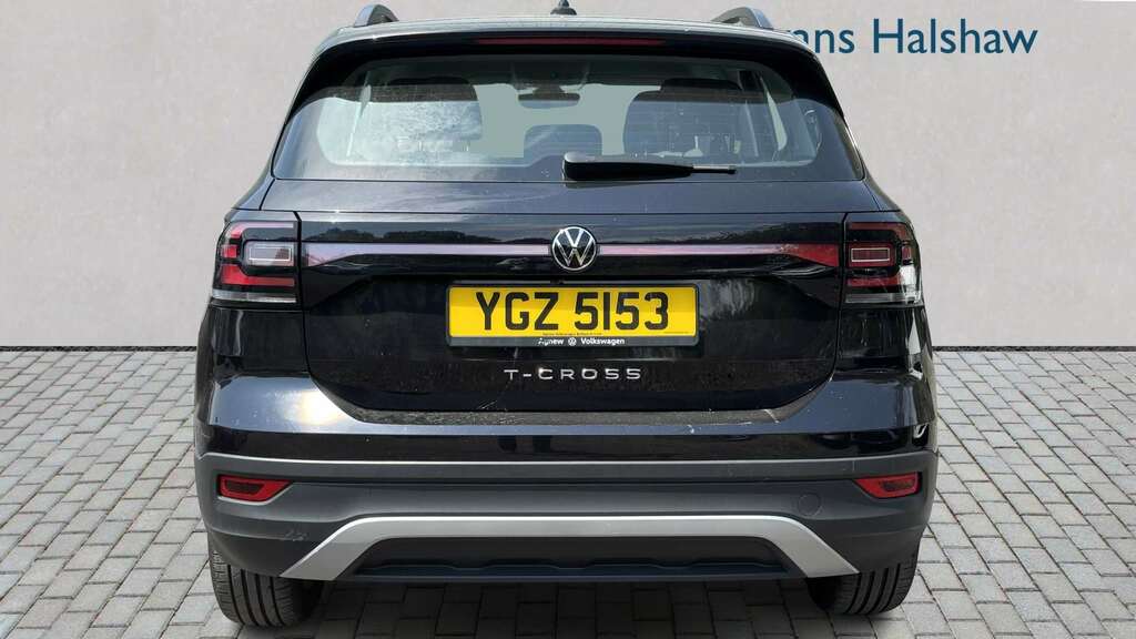 Volkswagen T-Cross 1.0 Tsi Se 2022 Black #3