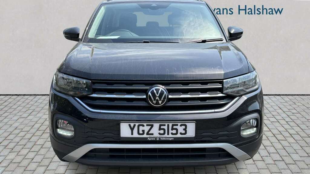 Volkswagen T-Cross 1.0 Tsi Se 2022 Black #4