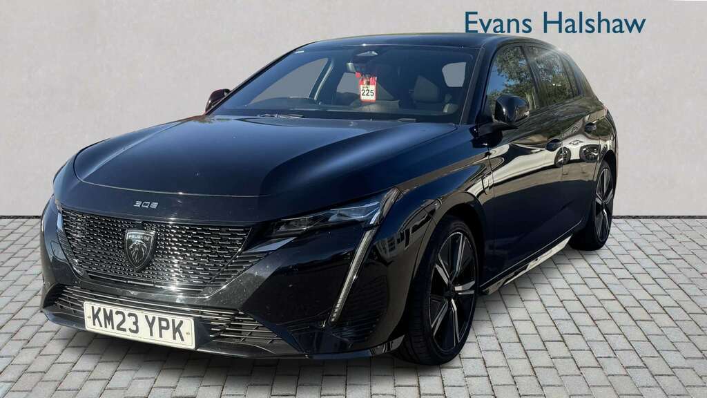 Peugeot 308 1.5 Bluehdi Gt Eat8 2023 Black #3