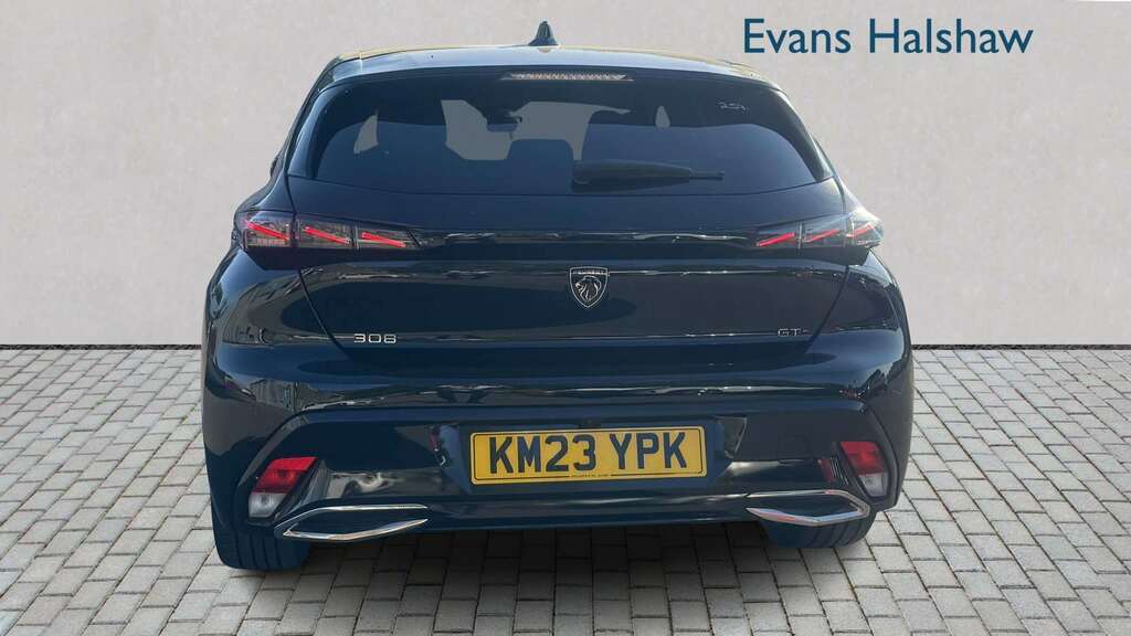 Peugeot 308 1.5 Bluehdi Gt Eat8 2023 Black #5