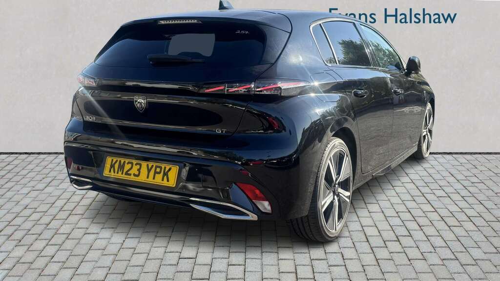 Peugeot 308 1.5 Bluehdi Gt Eat8 2023 Black #6