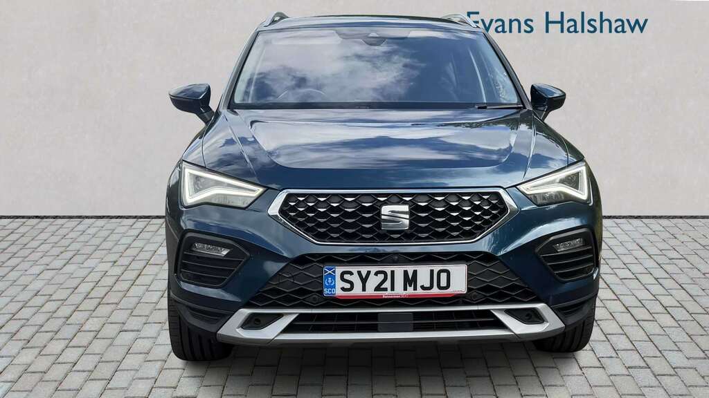 Seat Ateca 1.5 Tsi Evo Xperience Lux Dsg 2021 Blue #4