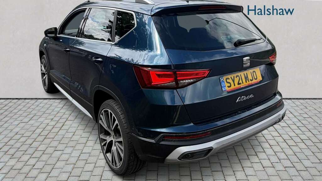 Seat Ateca 1.5 Tsi Evo Xperience Lux Dsg 2021 Blue #5