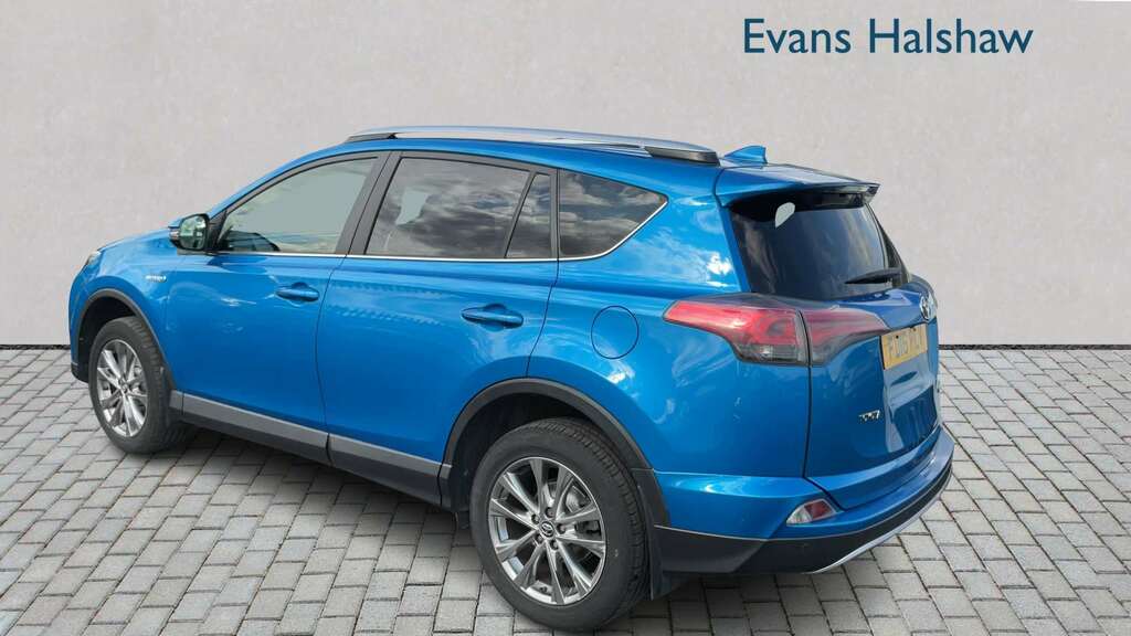 Toyota Rav 4 2.5 Vvt-i Hybrid Excel Tss Cvt 2016 Blue #2