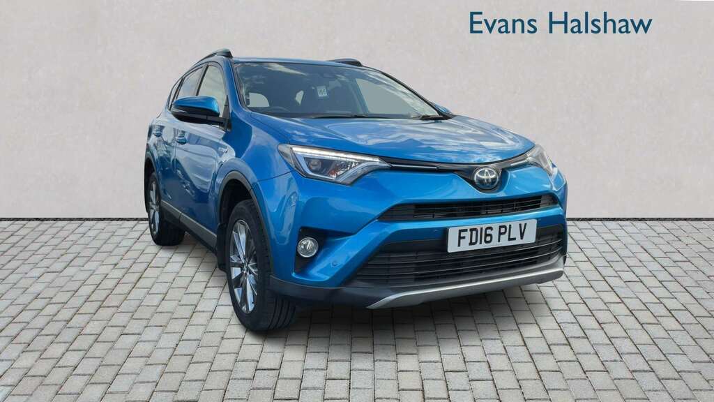 Toyota Rav 4 2.5 Vvt-i Hybrid Excel Tss Cvt 2016 Blue