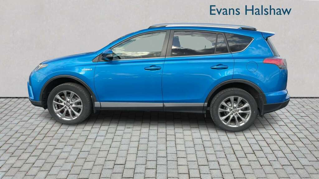 Toyota Rav 4 2.5 Vvt-i Hybrid Excel Tss Cvt 2016 Blue #3