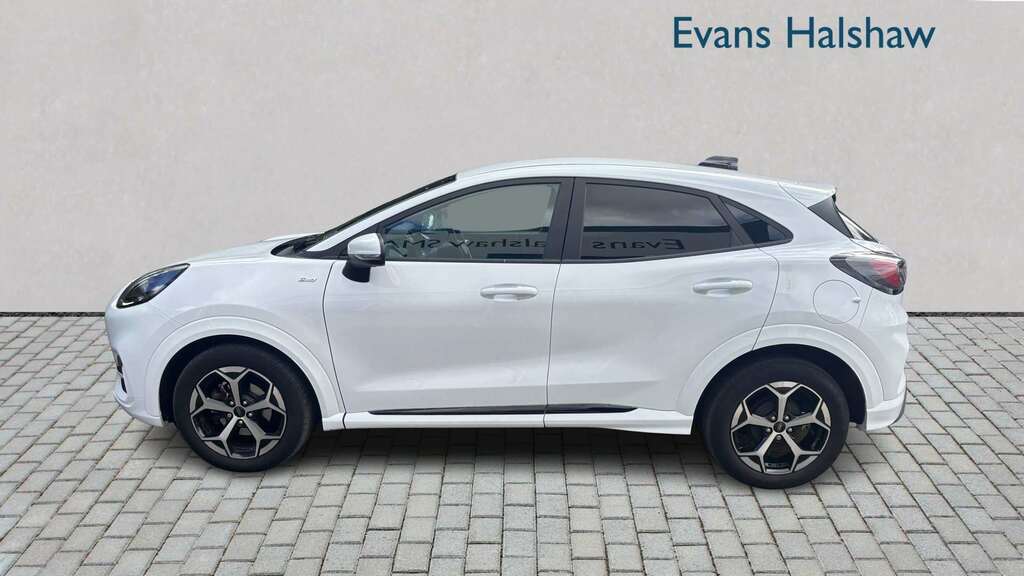Ford Puma 1.0 Ecoboost Hybrid Mhev St-line 2024 White #5