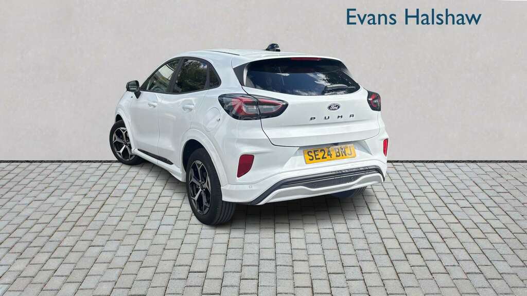Ford Puma 1.0 Ecoboost Hybrid Mhev St-line 2024 White #2