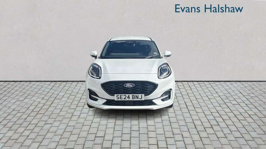 Ford Puma 1.0 Ecoboost Hybrid Mhev St-line 2024 White #3