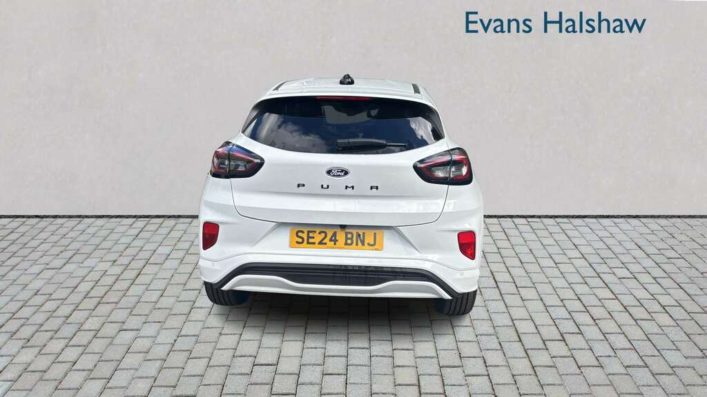 Ford Puma 1.0 Ecoboost Hybrid Mhev St-line 2024 White #4