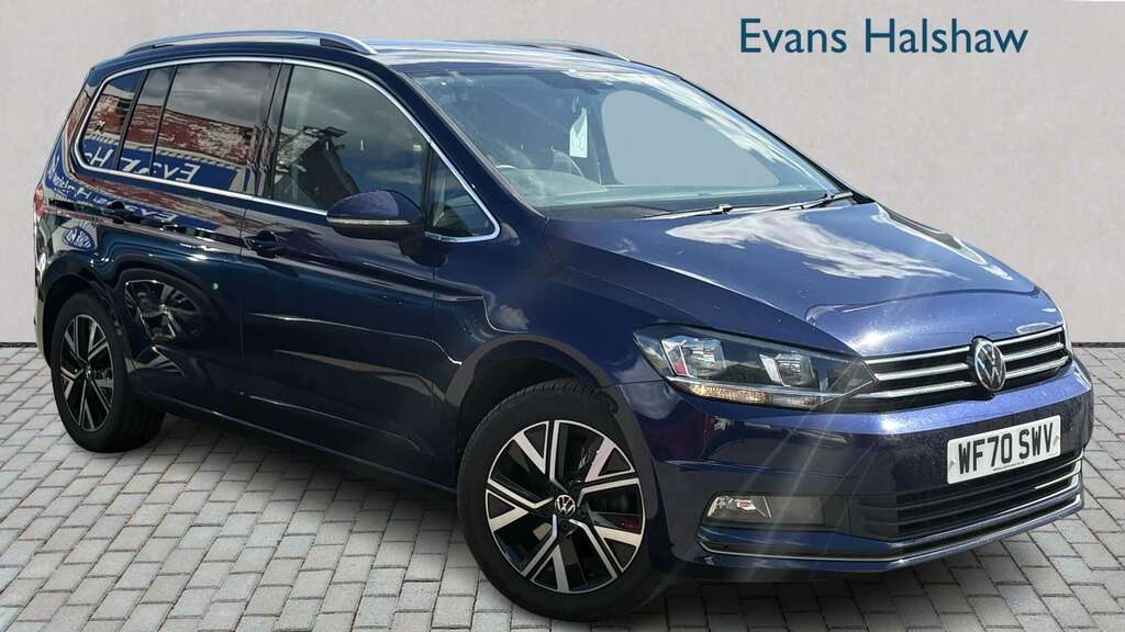 Volkswagen Touran 1.5 Tsi Evo Sel 2020 Blue