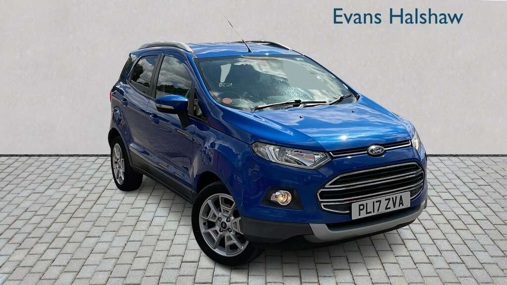 Ford Ecosport 1.0 Ecoboost Titanium 2017 Blue