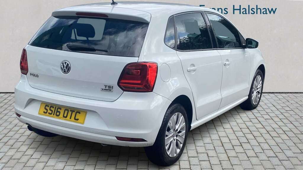 Volkswagen Polo 1.2 Tsi Se 2016 SS16OTC White #4