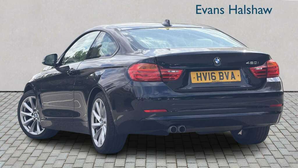BMW 4 Series 420I Se Business Media 2016 Blue #2