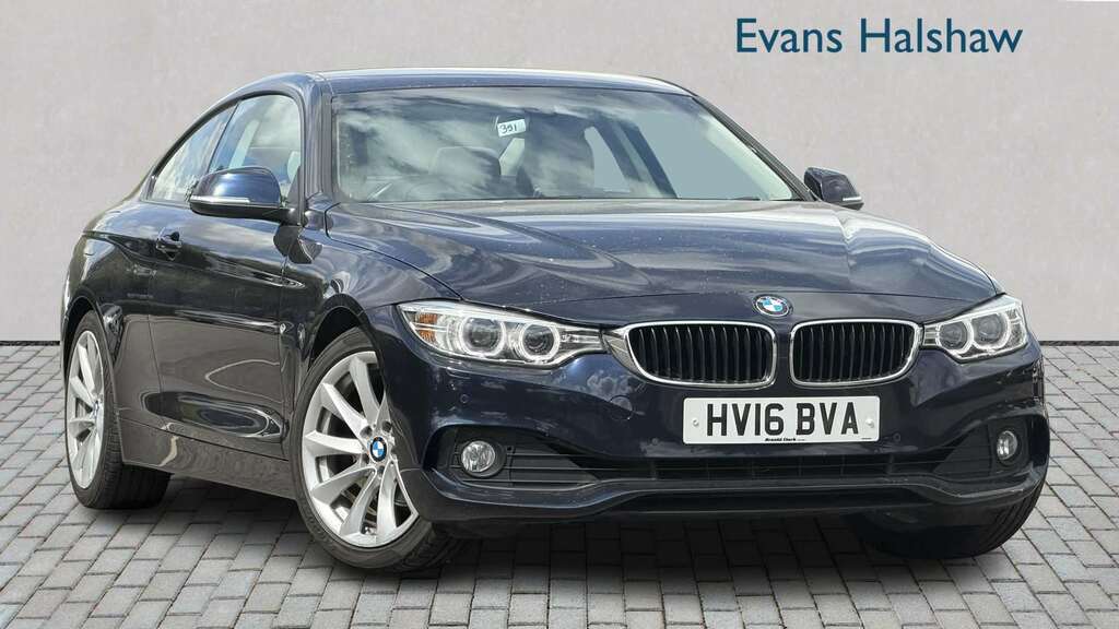 BMW 4 Series 420I Se Business Media 2016 Blue